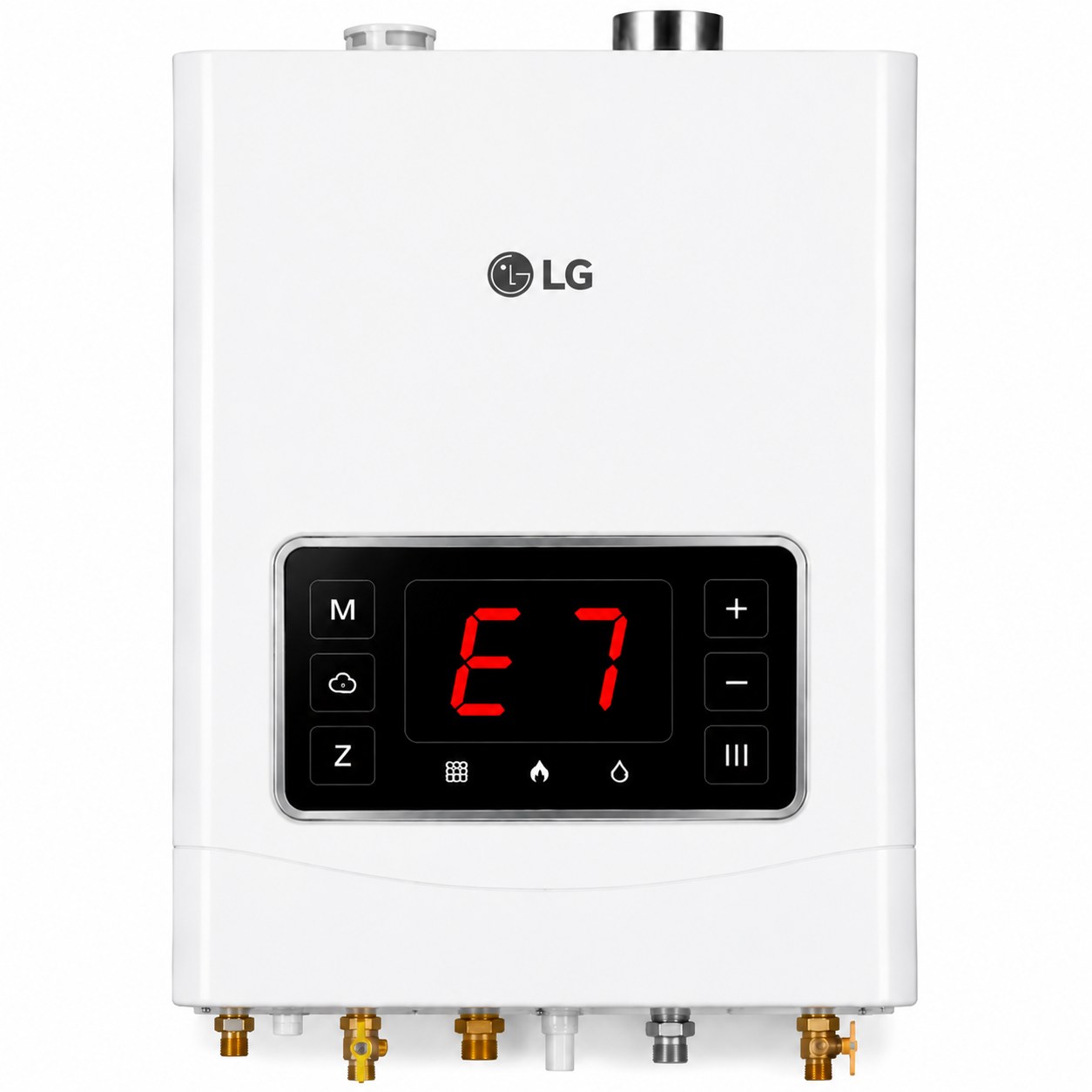 ارور E7 پکیج ال جی